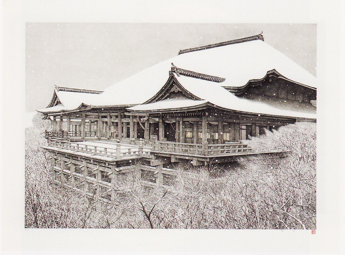 YAMAMOTO Keisuke Kiyomizu Temple covered with snow