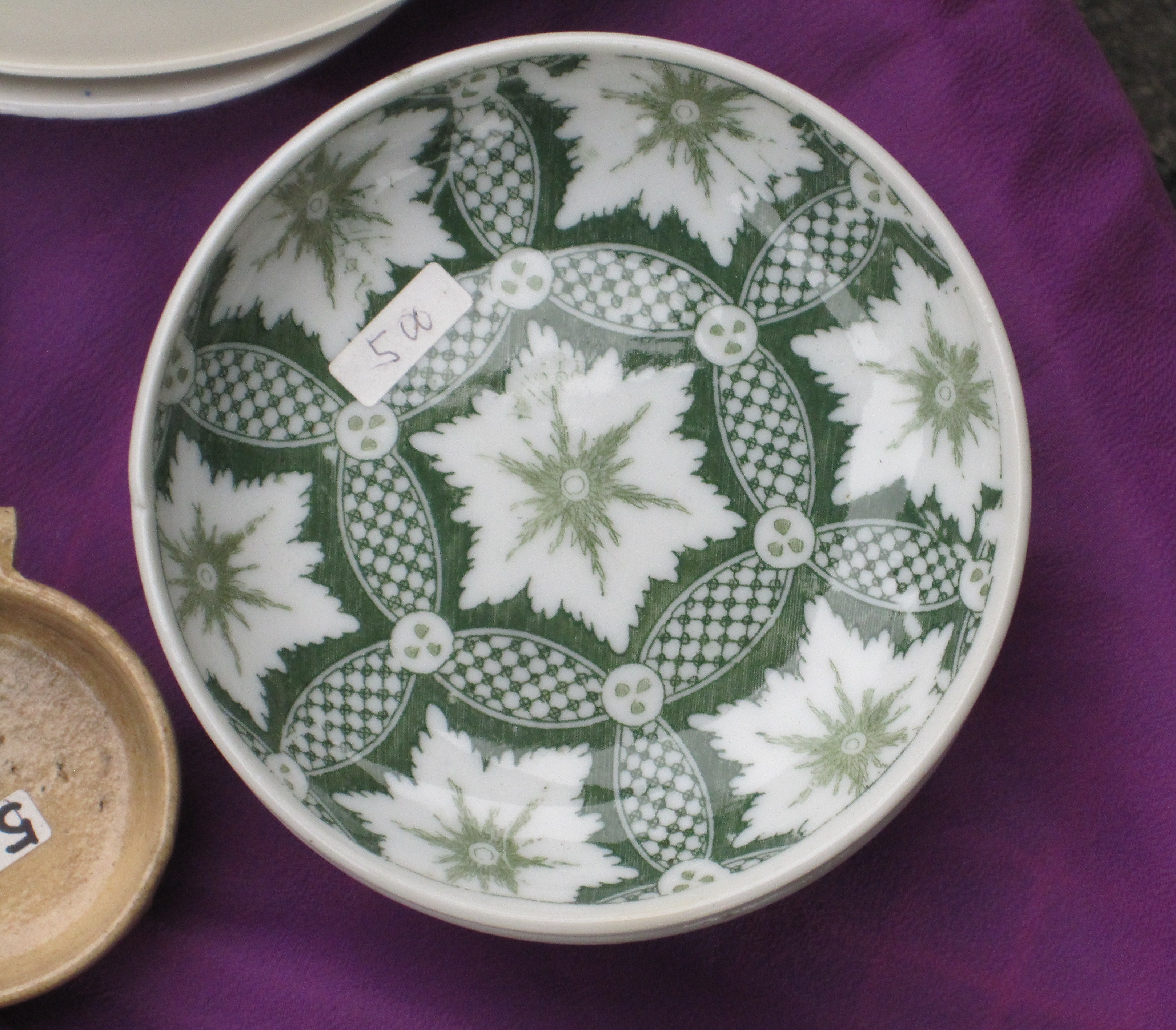 snowflake green inban plate