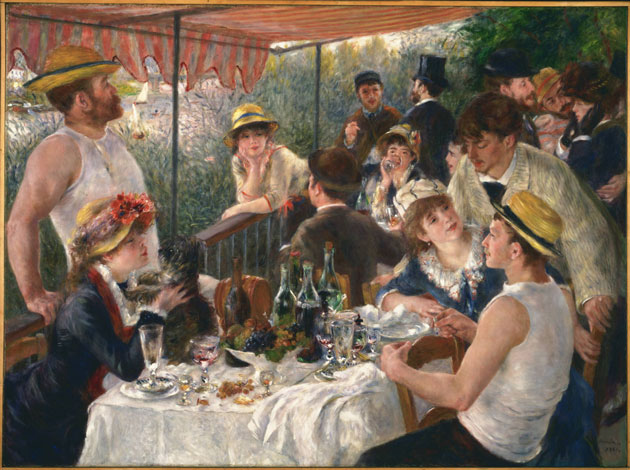 Pierre Auguste Renoir, Luncheon of the Boating Party, 1880-81