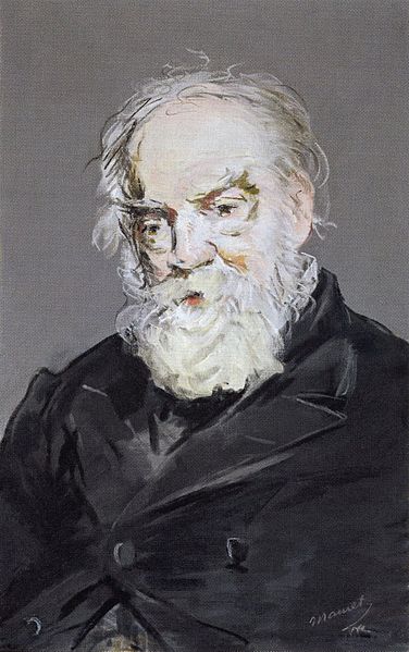 Portrait de Constantin Guys Manet 1879
