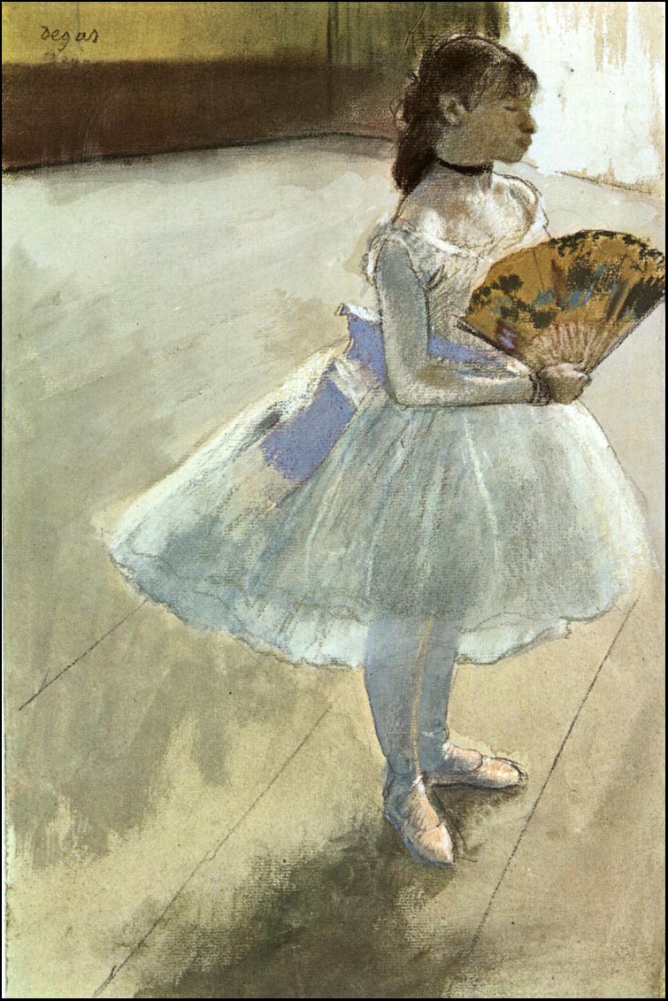 Degas, Dancer with a Fan 1879