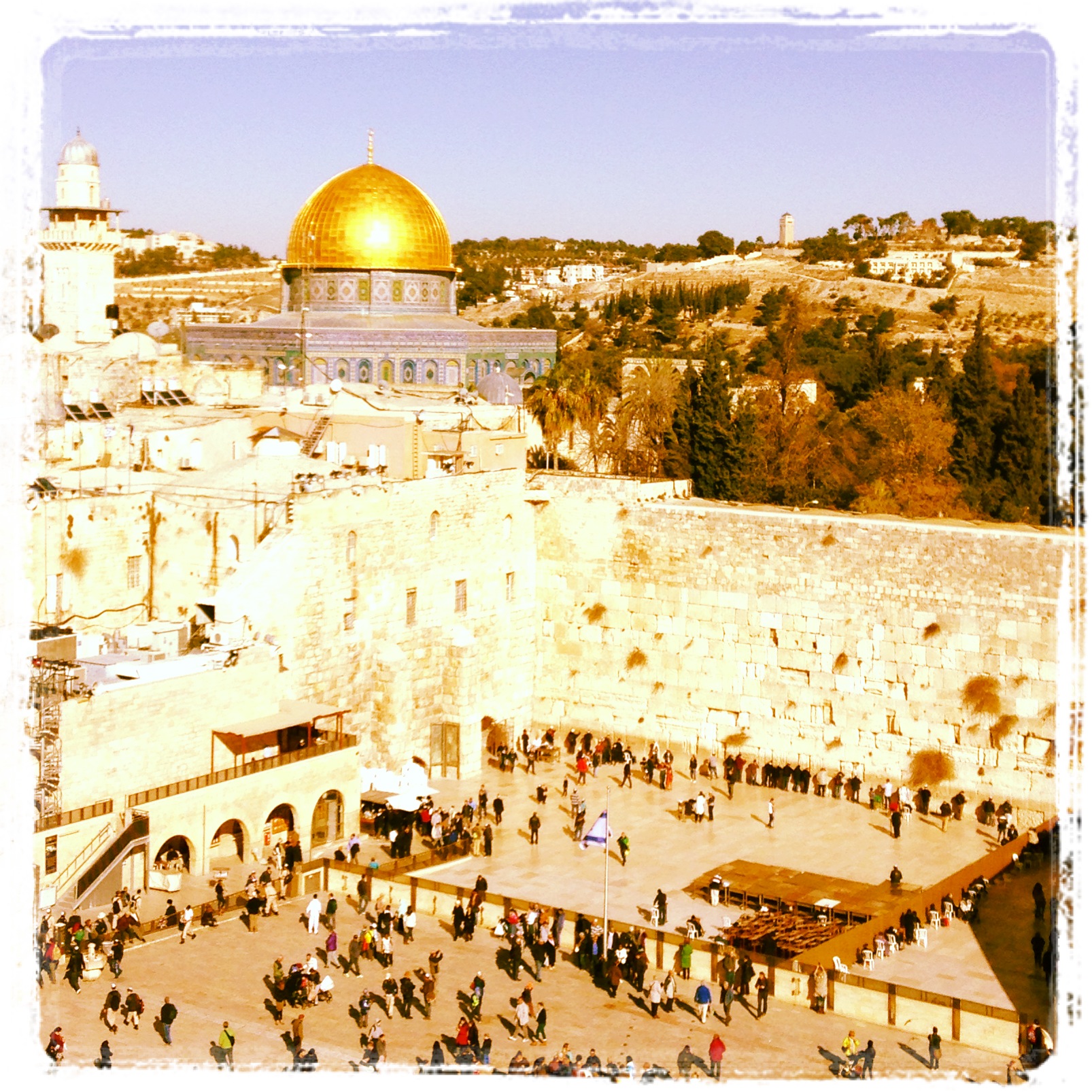 Dome of the Rock Wailing Western Wall